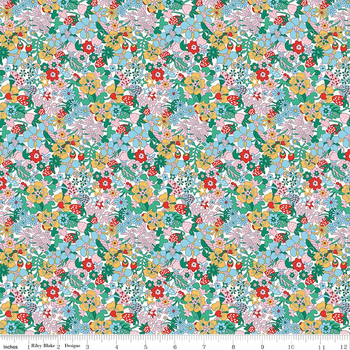 Liberty London Everlasting Flowertop Forest B