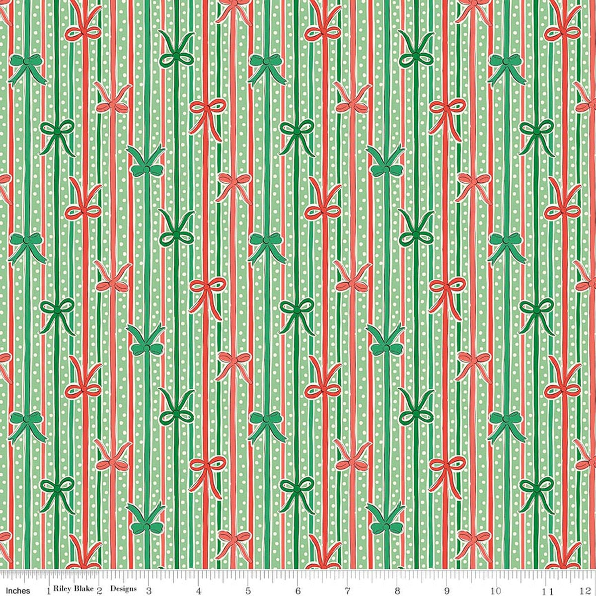 Liberty Festive Magic Ribbon Stripe C