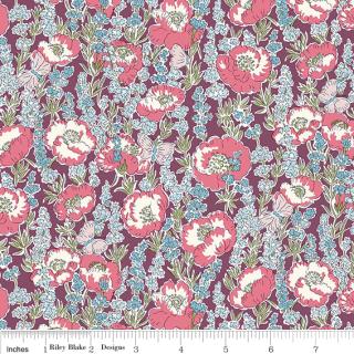Liberty Meadow Flowers Poppy Breeze D