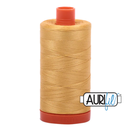 Aurifil Thread 50 wt. Mako Cotton 1300 Meter Spools