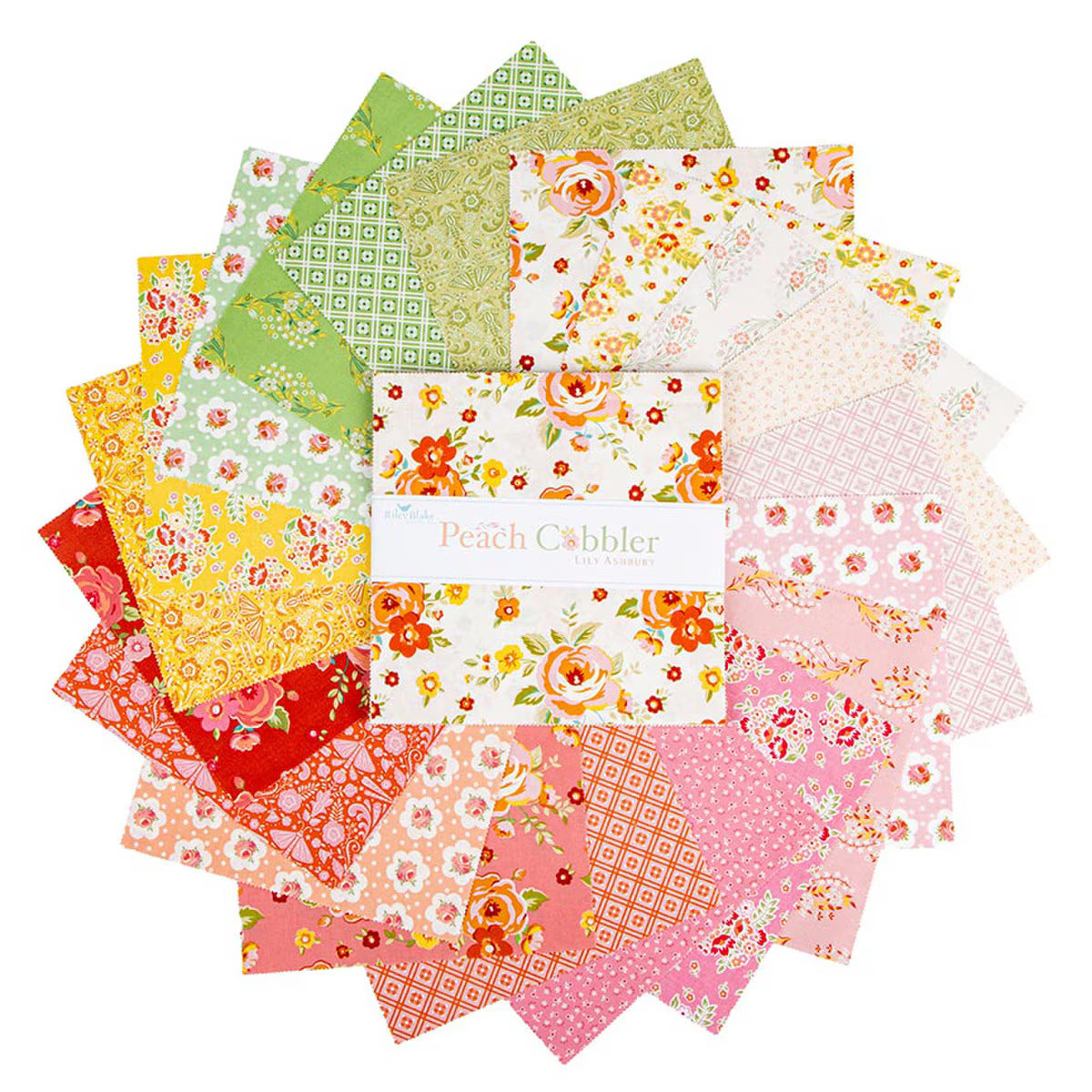 Peach Cobbler 10" Stacker, 42 pcs