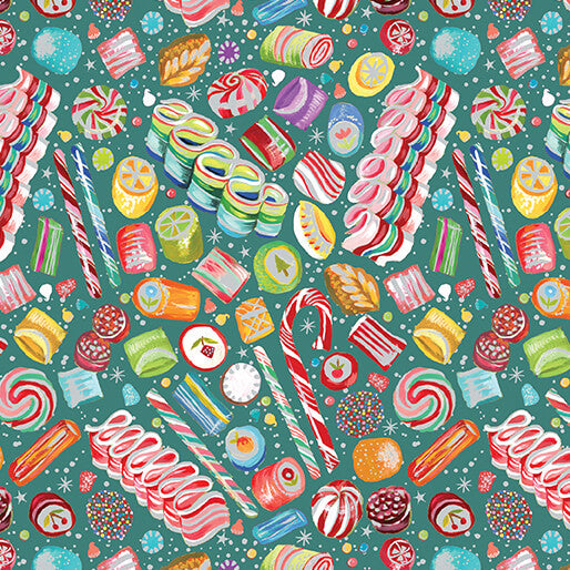 Magical Sweets Teal/Multi