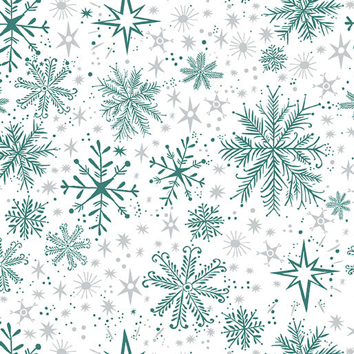 Snow Frost White/Teal Magical Season