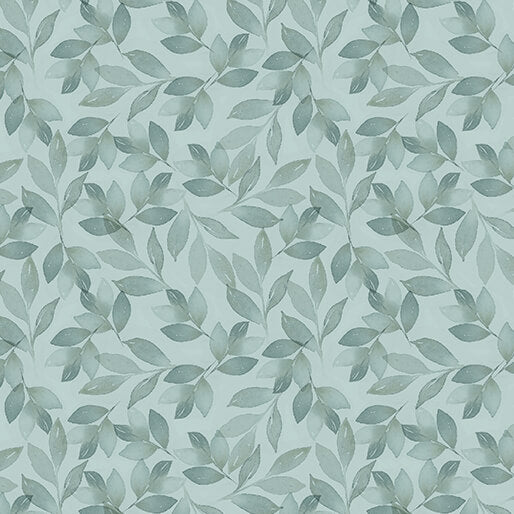 Flowing Leaves Teal - Garden of Affection
