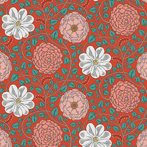 Grace Dark Coral Blooming Color - Harmony
