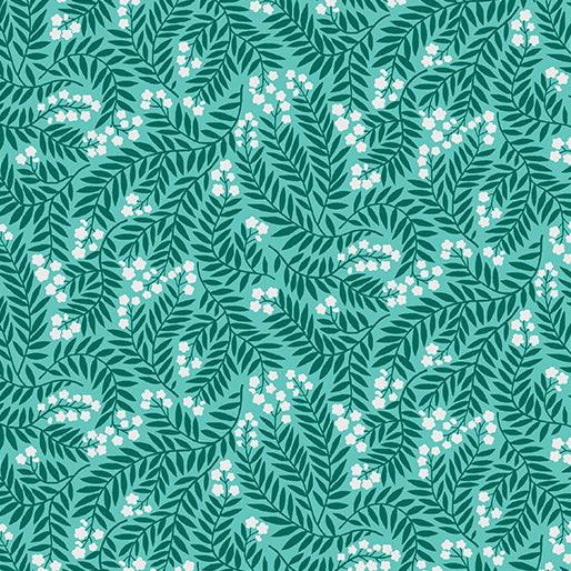 Janet Turquoise Blooming Color - Harmony