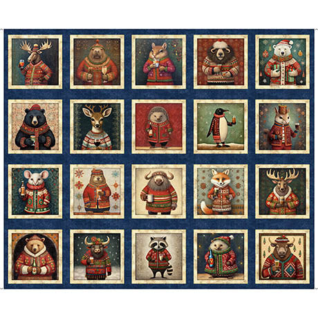 Christmas Party Animals - Navy