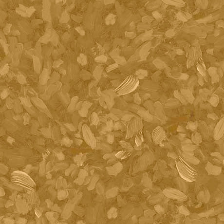 Midnight Petals Watercolor Texture - Antique Gold