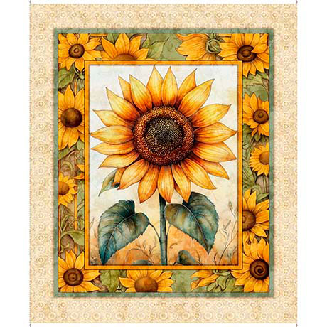 Sunflower Serenade Flower Panel