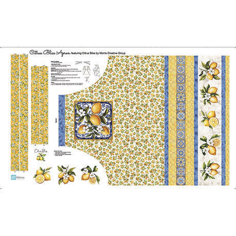 Citrus Bliss Apron Panel