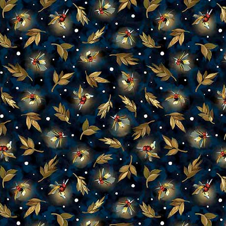 Midnight Petals Wheat Sprigs - Midnight