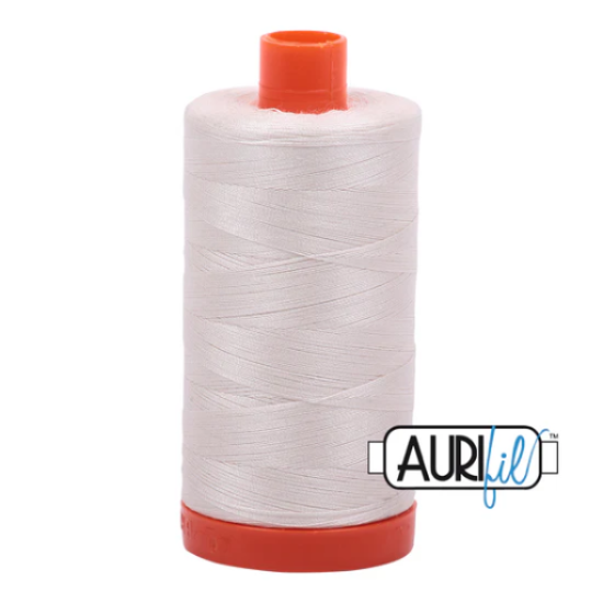Aurifil Thread 50 wt. Mako Cotton 1300 Meter Spools