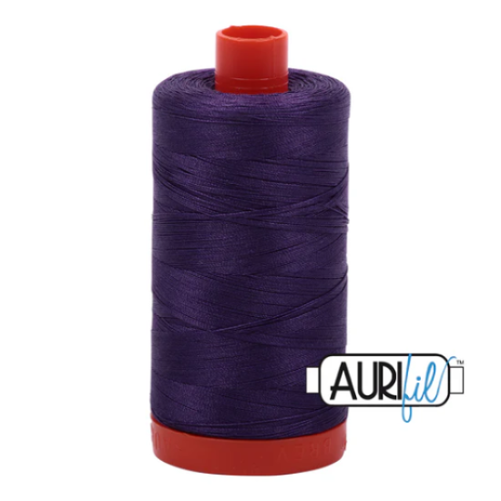 Aurifil Thread 50 wt. Mako Cotton 1300 Meter Spools