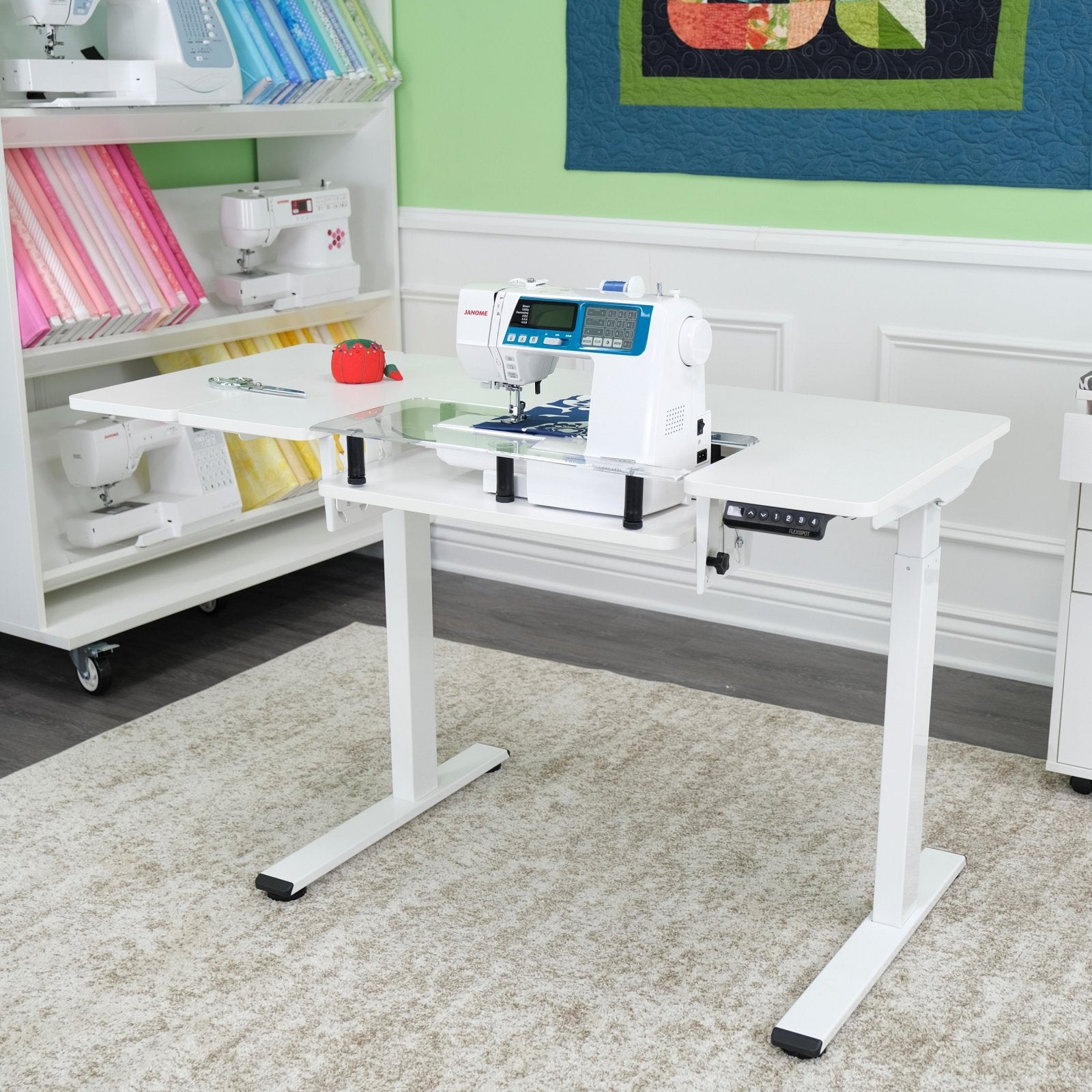 Arrow Eleanor Electric Height Adjustable Multi-function Sewing and Cutting Table