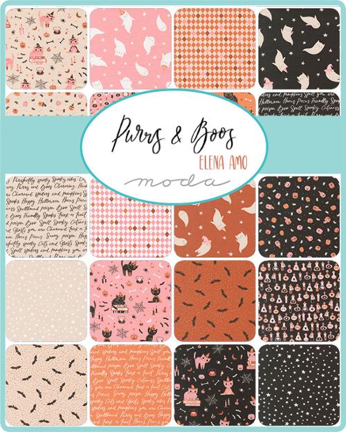 Purrs and Boos Fat Quarter Bundle