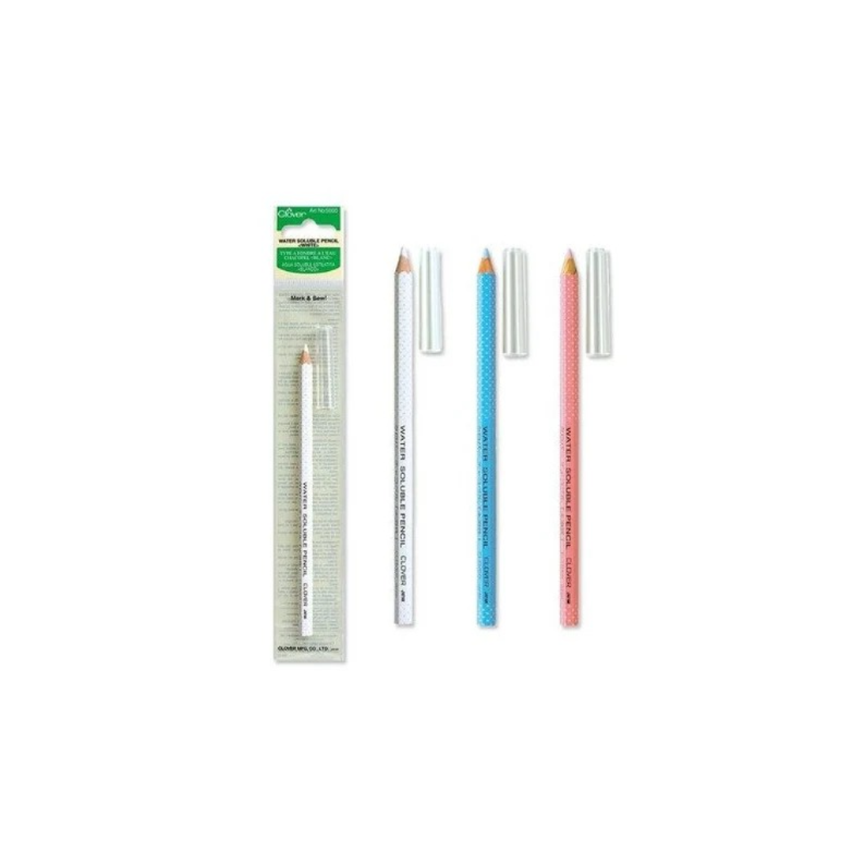 Clover Water-Soluble Pencil 3pc/Pack