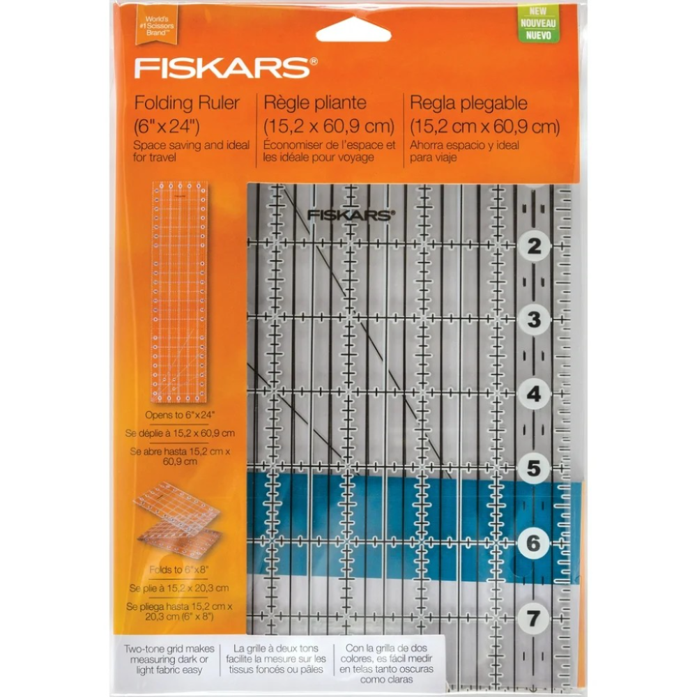 Fiskars Folding Ruler 6" x 24"