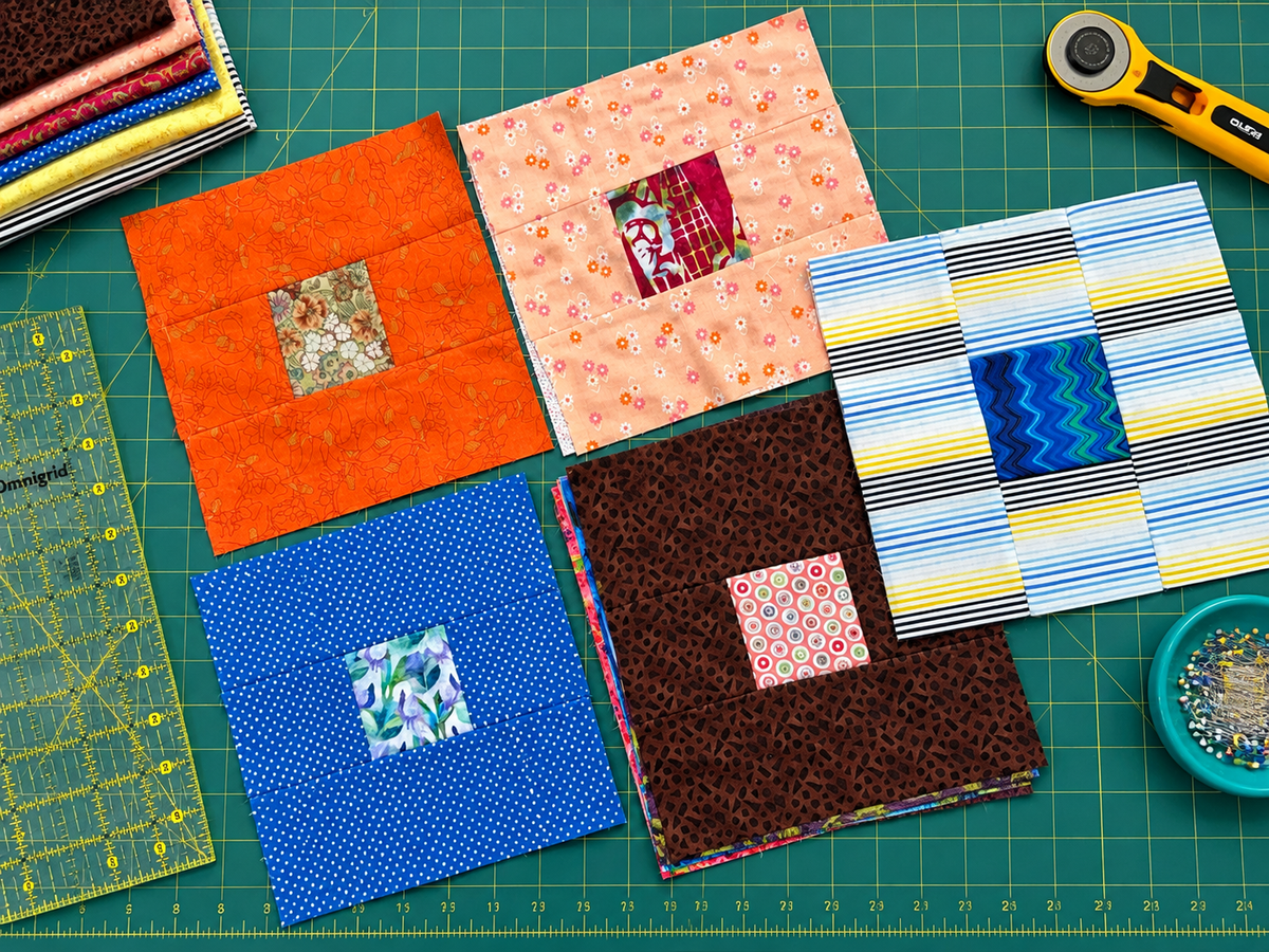 Square on Square Quilt