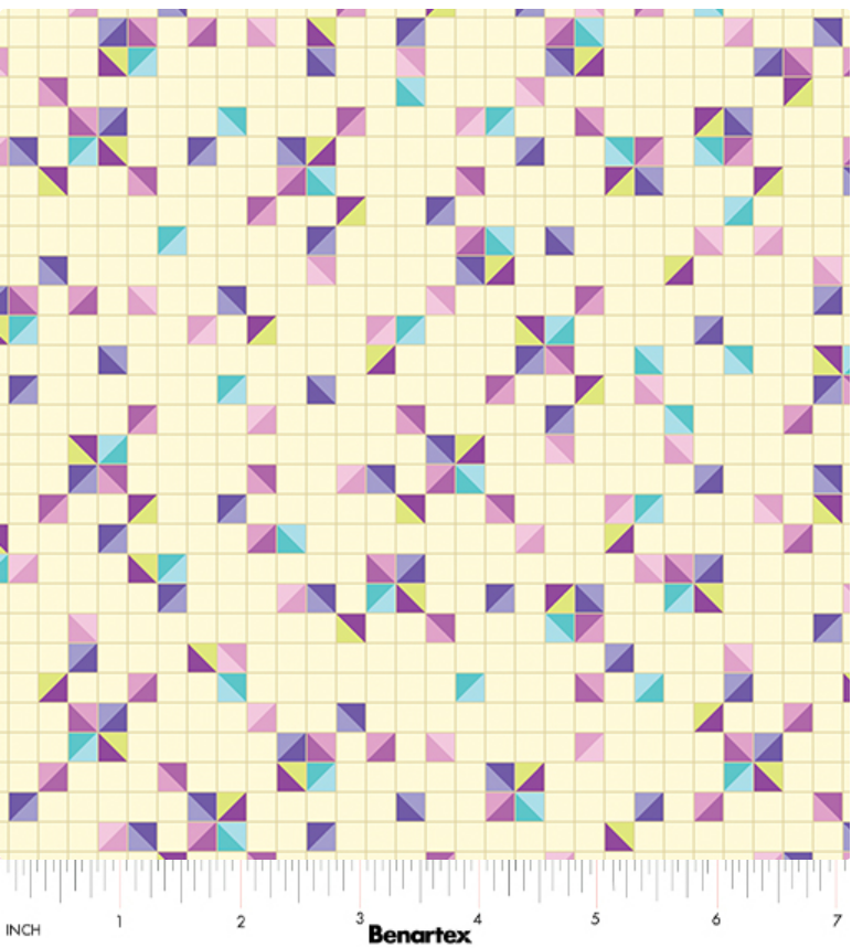 Modern Triangles Butter (Twilight Serenade)