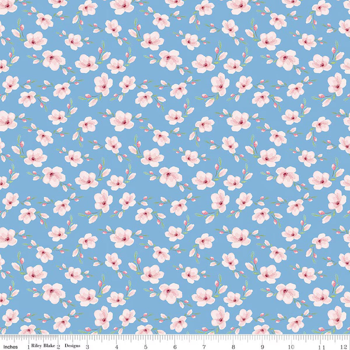 Painted Petals Blossom Blue