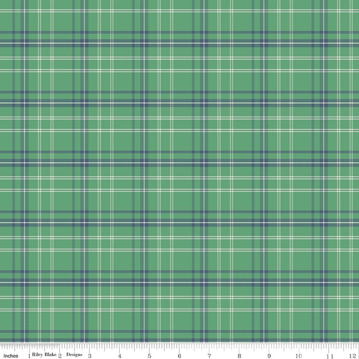 Happy Haven Plaid - Green