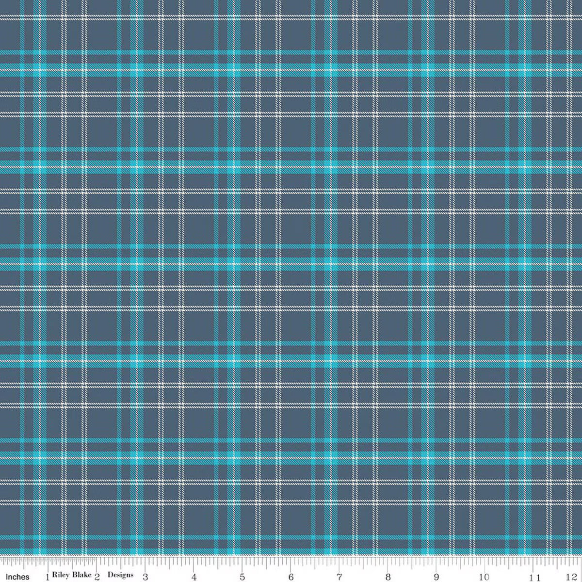 Happy Haven Plaid - Navy