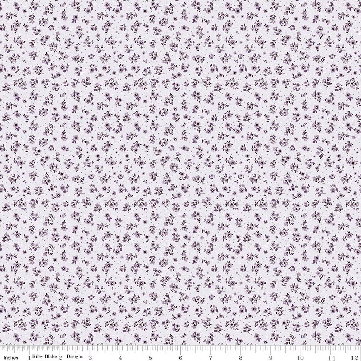 Daybreak on the Prairie Ditsy - Purple