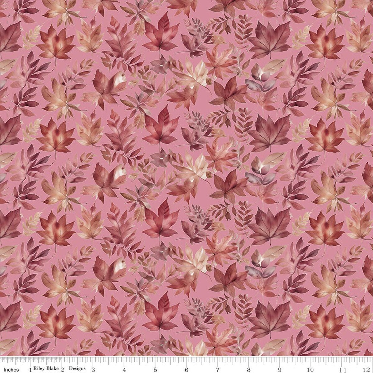 Harvest on the Prairie Leaves Pink