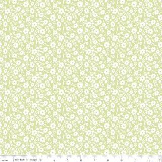 Little Posies Floral Green