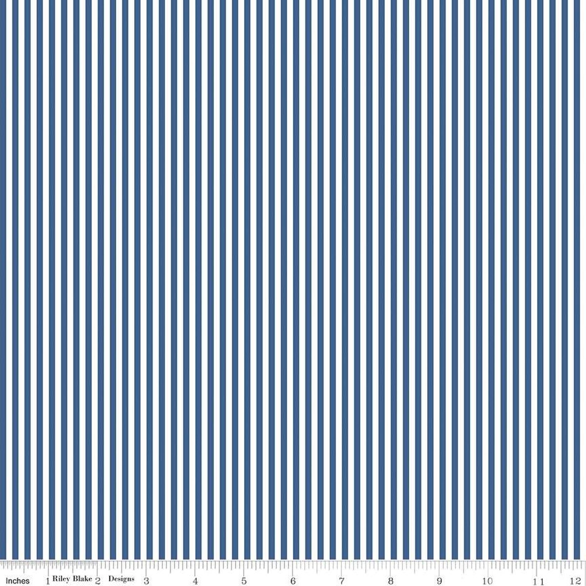 Stripe 1/8 " Denim