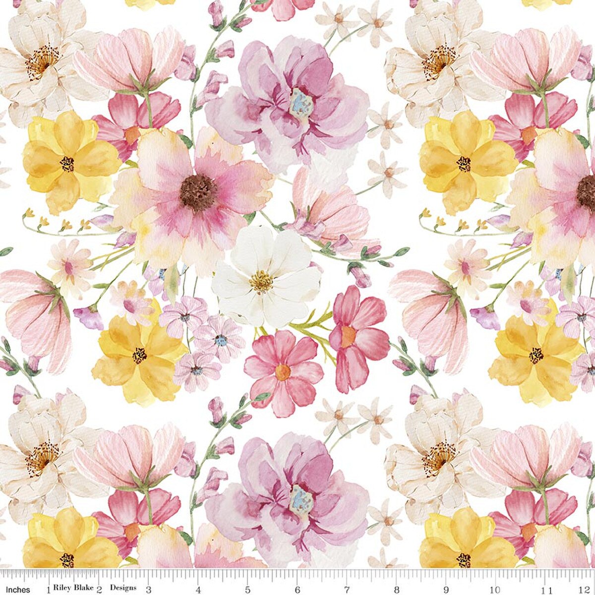 Painted Petals Main White