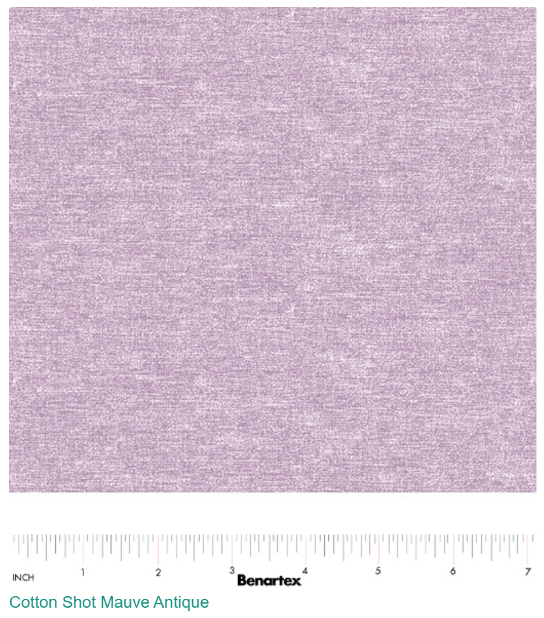 Cotton Shot Mauve Antique Basic