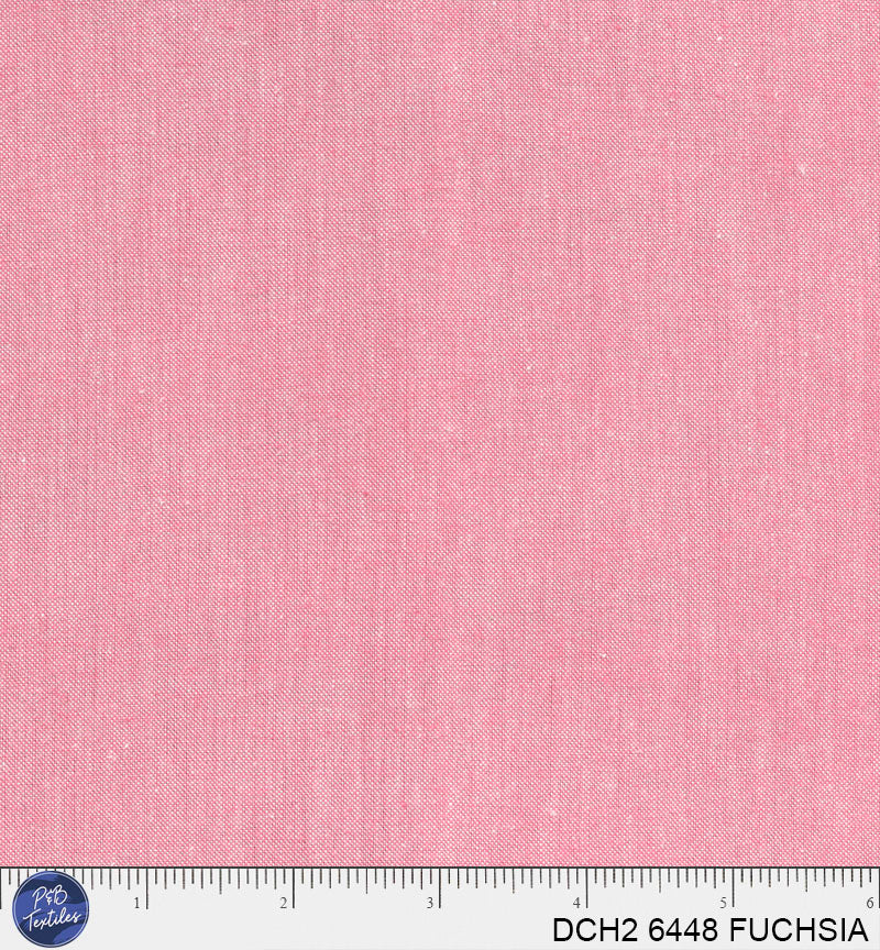 Dreamweaver Chambray II Fuschia