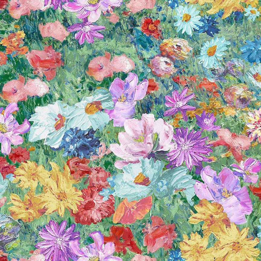 Impression Brush Floral Texture