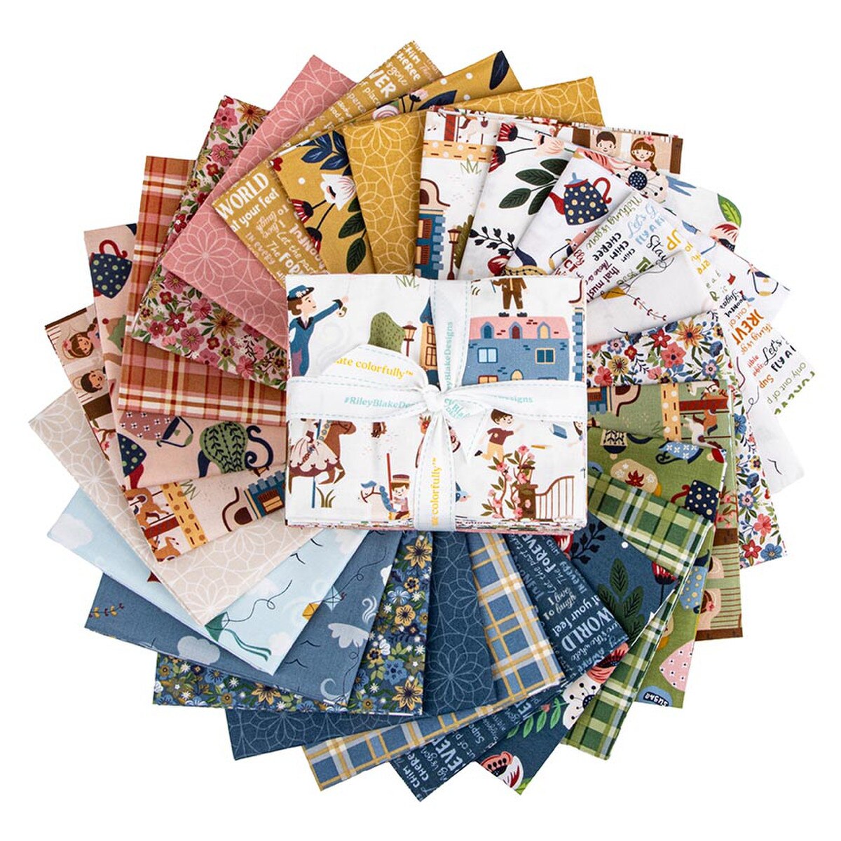 A Spoonful of Sugar Fat Quarter Bundle, 25 pcs