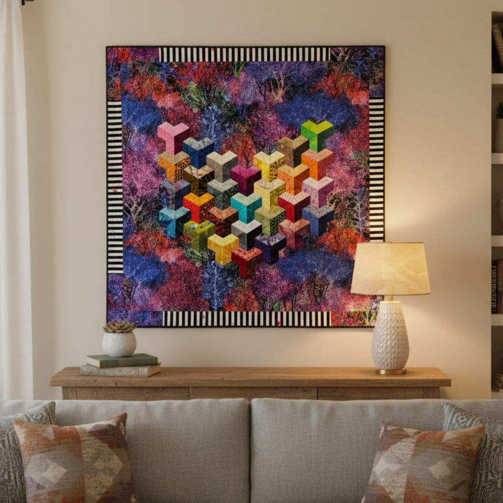 English Paper Piecing: Inner City Quilt with Judy Doenias