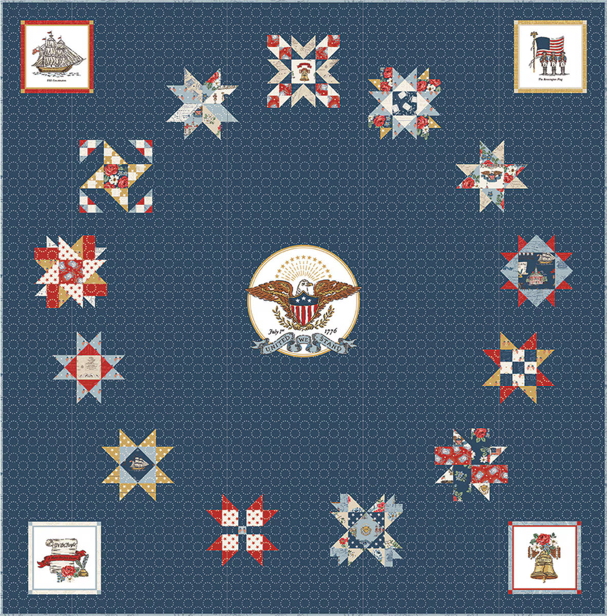 Independence American Independence BOM Quilt Kit
