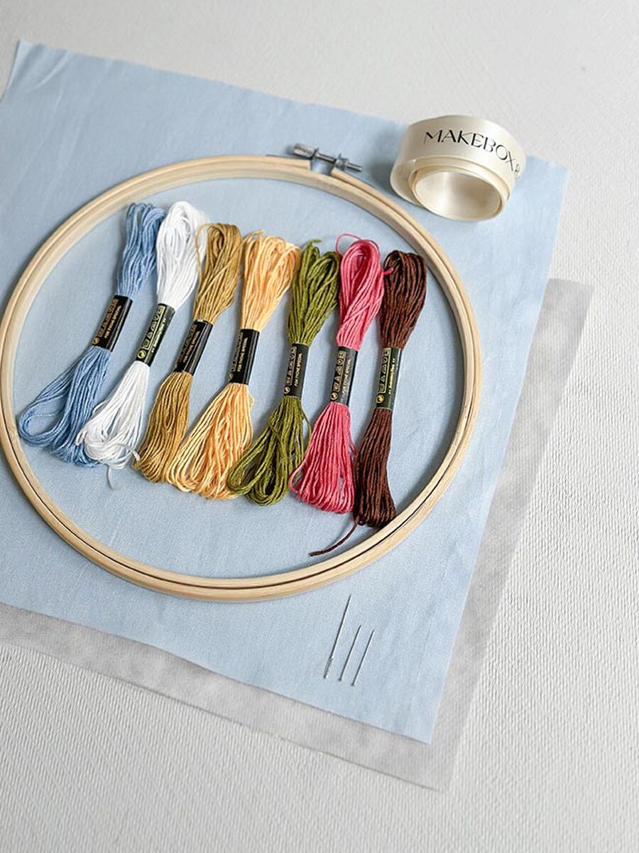 MakeBox & Co. Spring Stitches Embroidery Kit