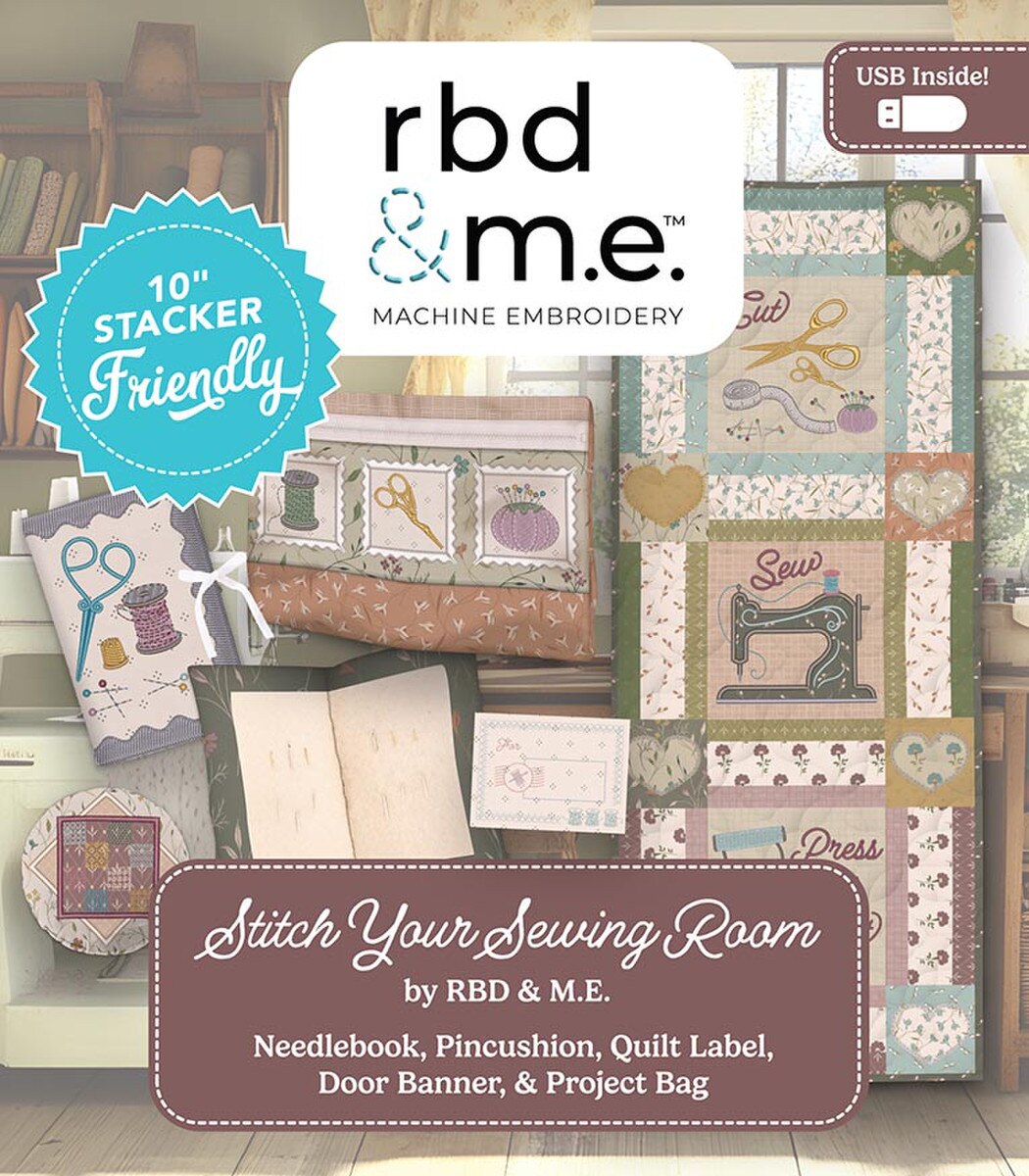 Stitch Your Sewing Room Machine Embroidery USB