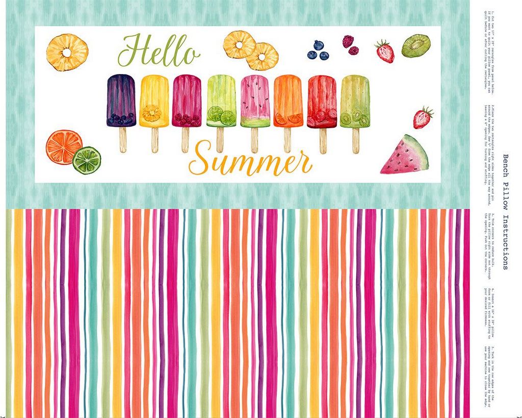 Hello Summer Panel 36"