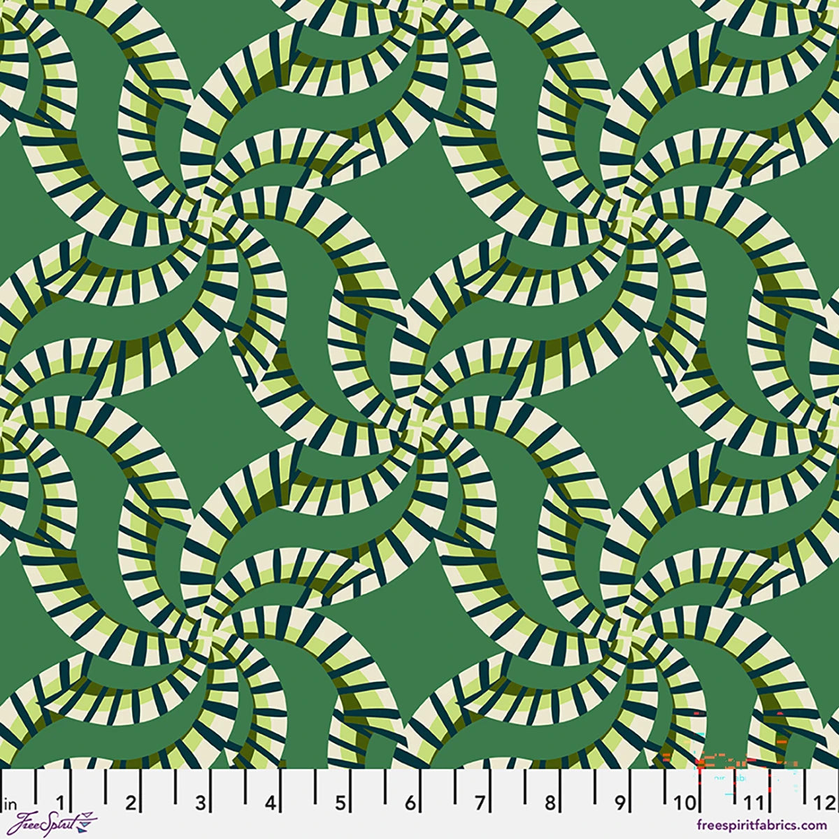 Echoing Leaves - Fern Echoes in Colour