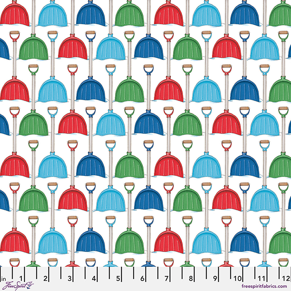 Snow Shovels - White