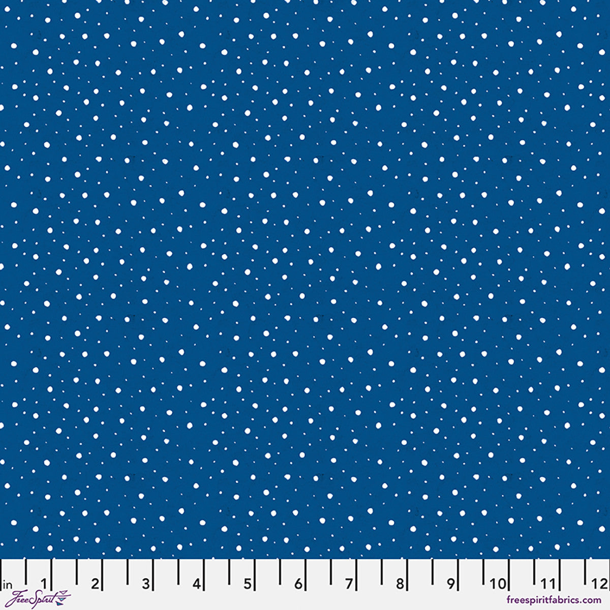 Snowfall Blue - Snowy Day