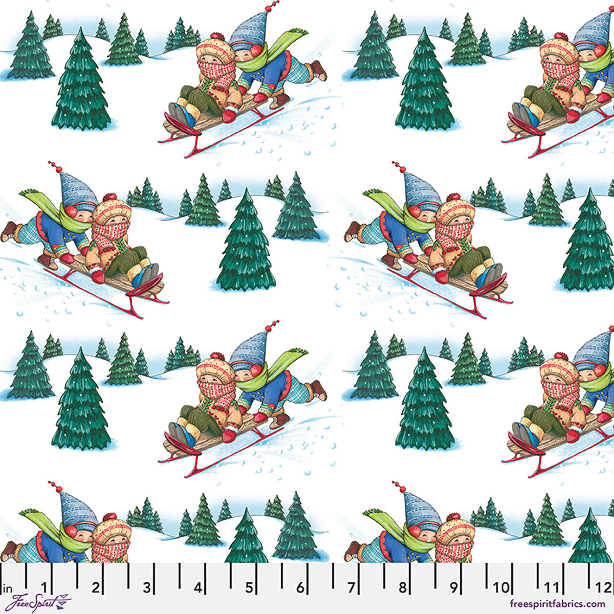 Sleddin Spot - White Snow Day