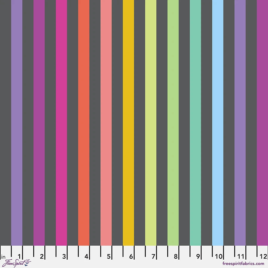 Disco Stripe - Carbon True Colors Graywork