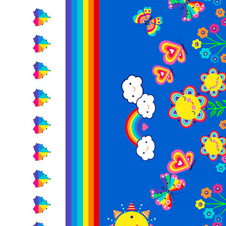 Sunshine & Rainbows Ice Cream & Garden Border Strip