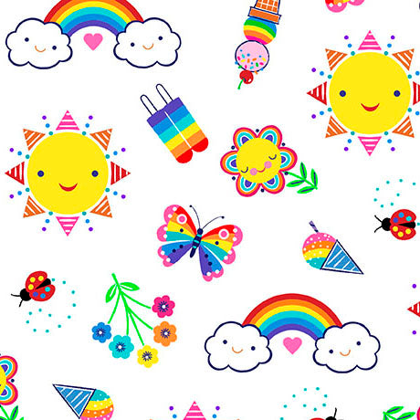 Sunshine & Rainbows Ice Cream, Rainbows, Sun Allove