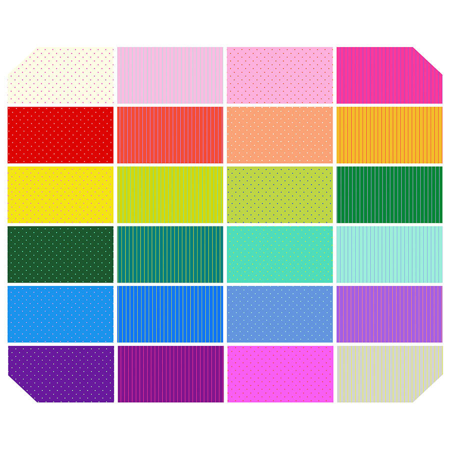 Tiny Coordinates Fat Quarter Bundle