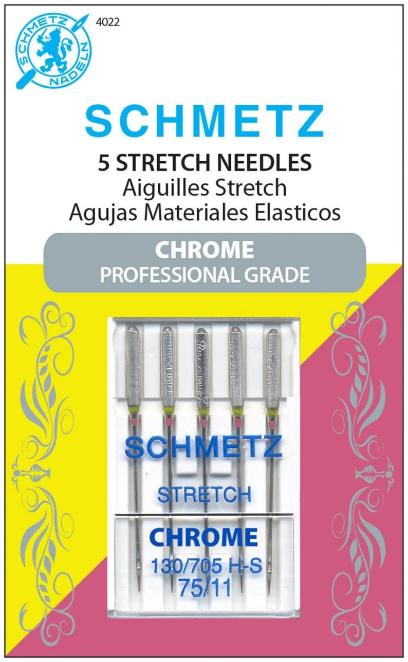 Schmetz Stretch CHROME Needle 130/705 H-S CF 75/11