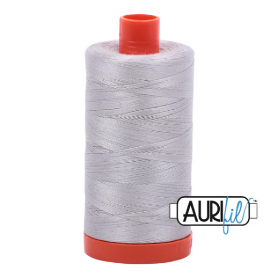 Aurifil Thread 50 wt. Mako Cotton 1300 Meter Spools
